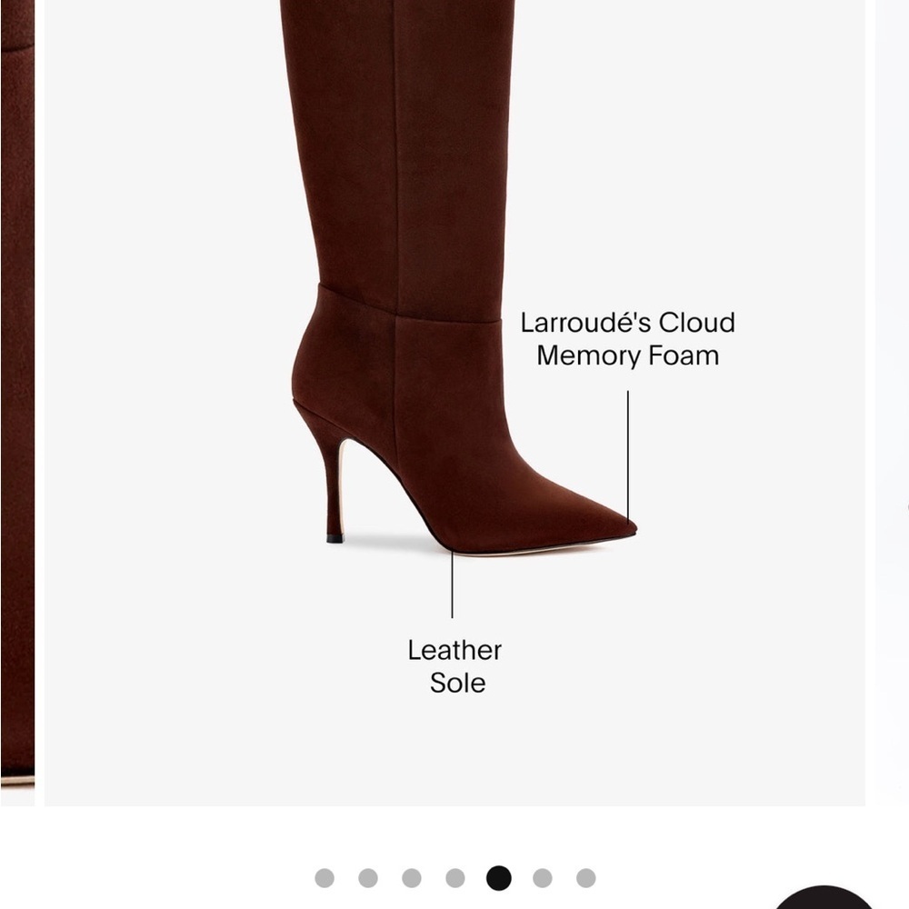 Larroude Brown Over the Knee Boots with Stiletto Heel
NWT - Picture 5 of 8